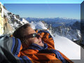 Guenter Relaxing in the November Sun (85554 bytes)