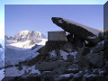 Couvercle Hut + Mt. Blanc (68438 bytes)