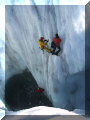 A Film Team on "Mer de Glace" Glacier (63455 bytes)